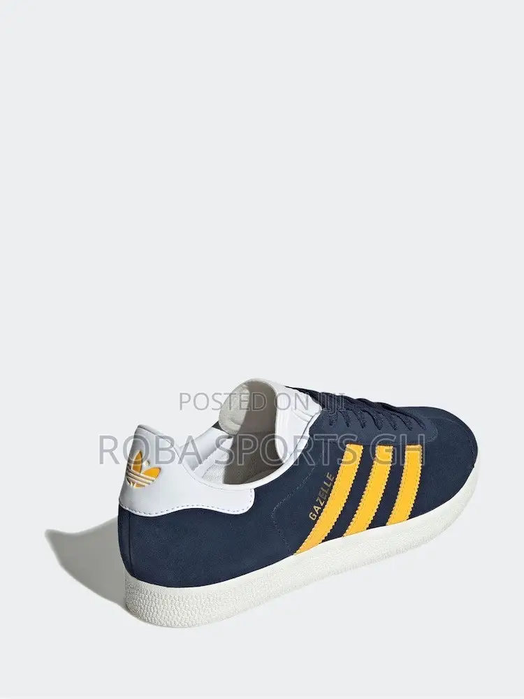 Adidas Gazelle 'Night Indigo Crew Yellow' Trainers