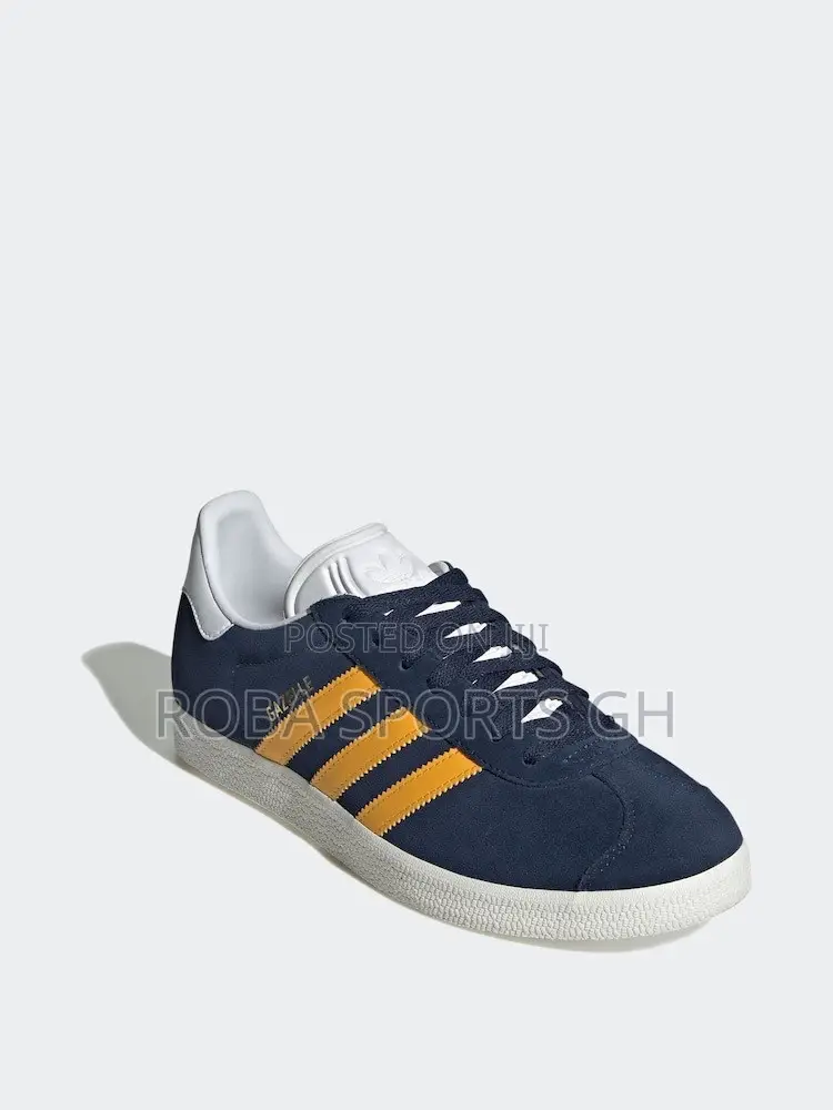 Adidas Gazelle 'Night Indigo Crew Yellow' Trainers