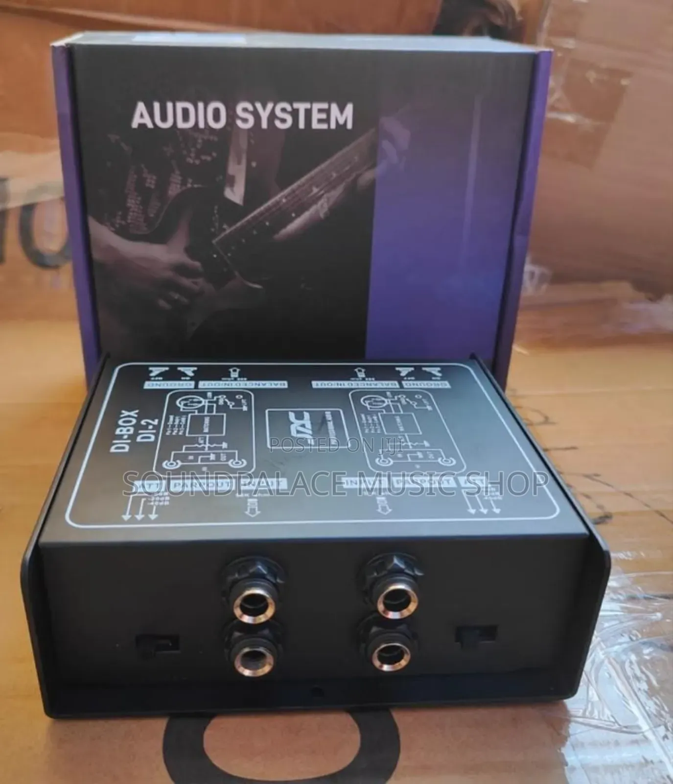 JAC DI-2 Two-Channel Passive Direct Injection (DI) Box