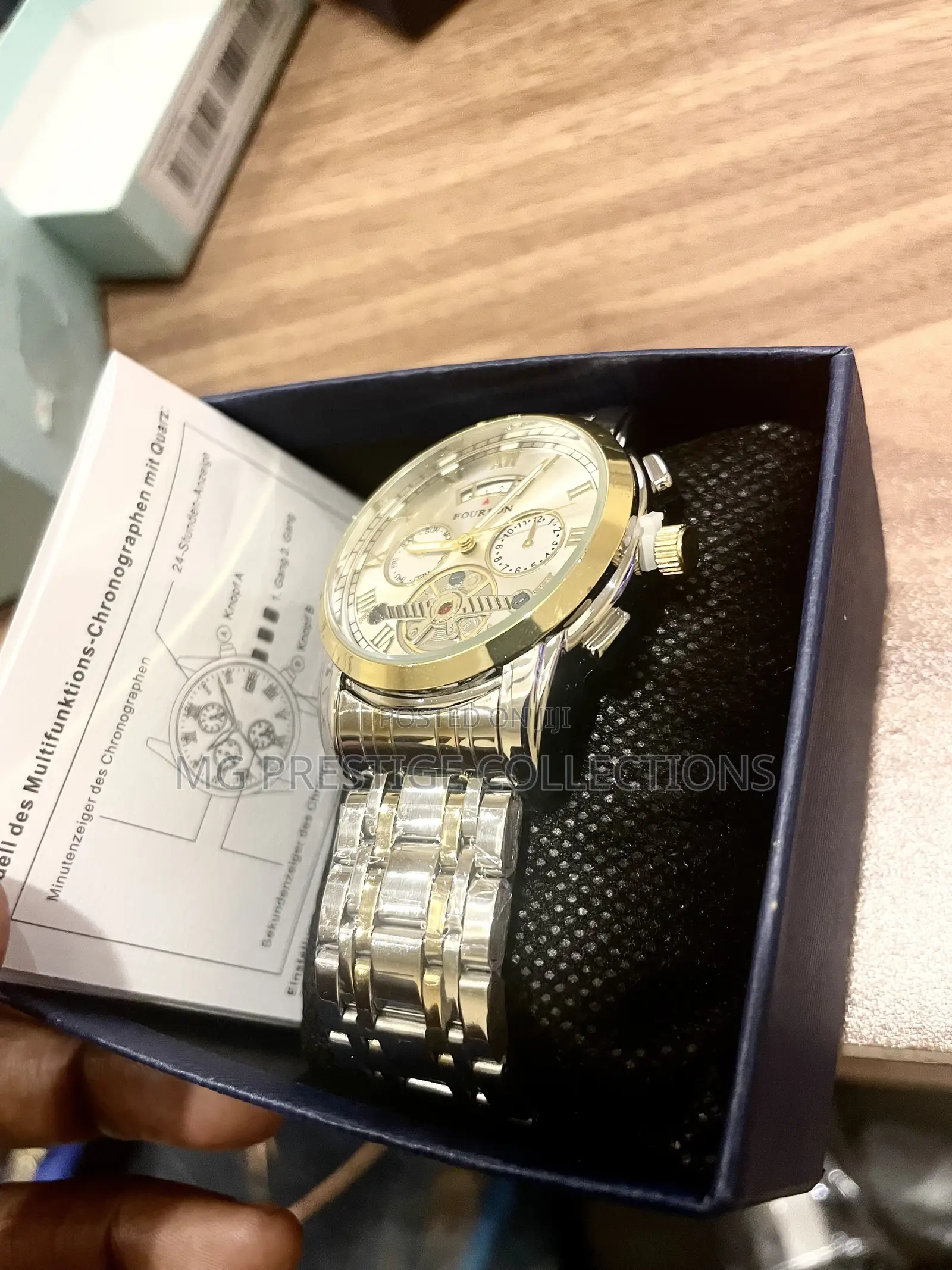 Fourron Men's Luxury Multifunction Quartz Watch