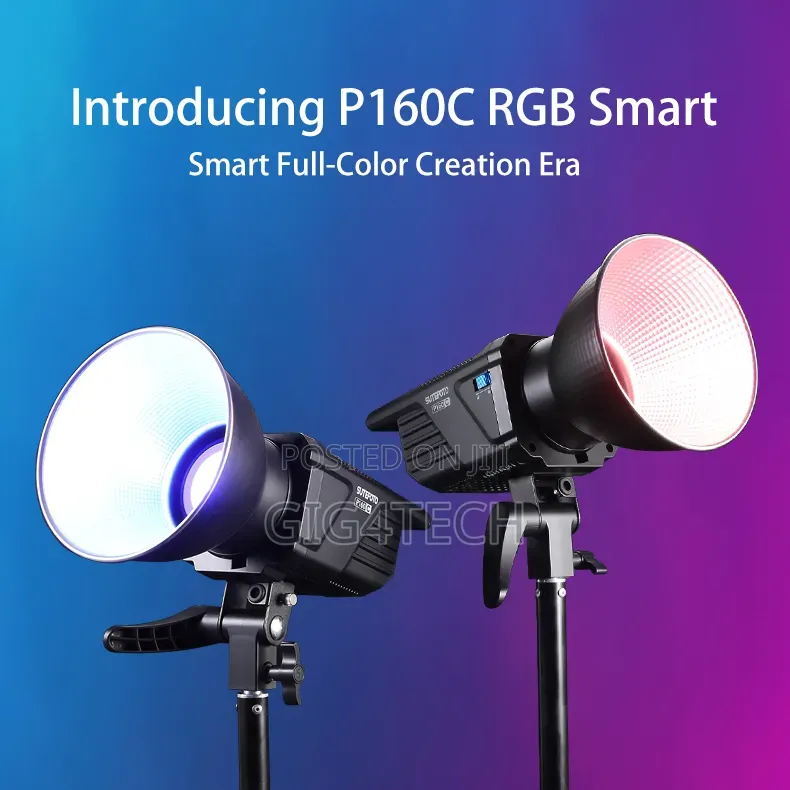 SUTEFOTO P160C 165w Studio Light Full RGB Bowens Mount