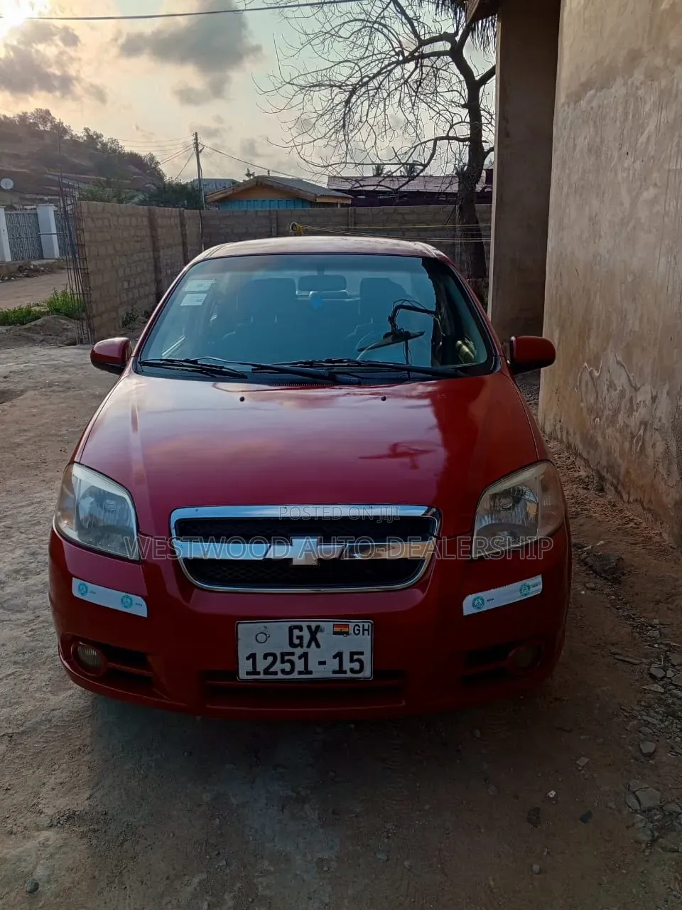 Chevrolet Aveo 1.6 LT Sedan 2005 Red