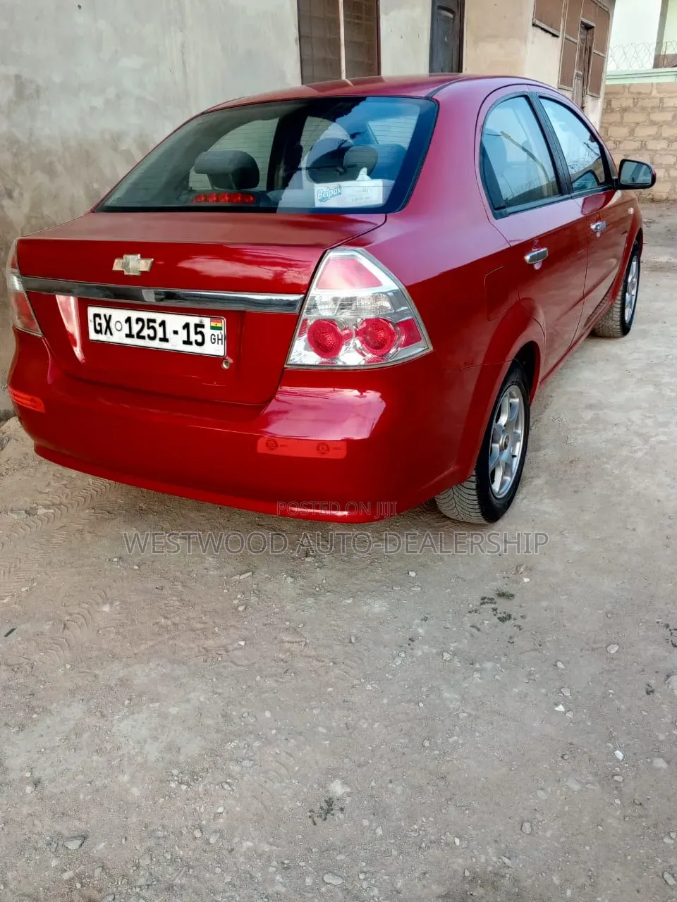 Chevrolet Aveo 1.6 LT Sedan 2005 Red