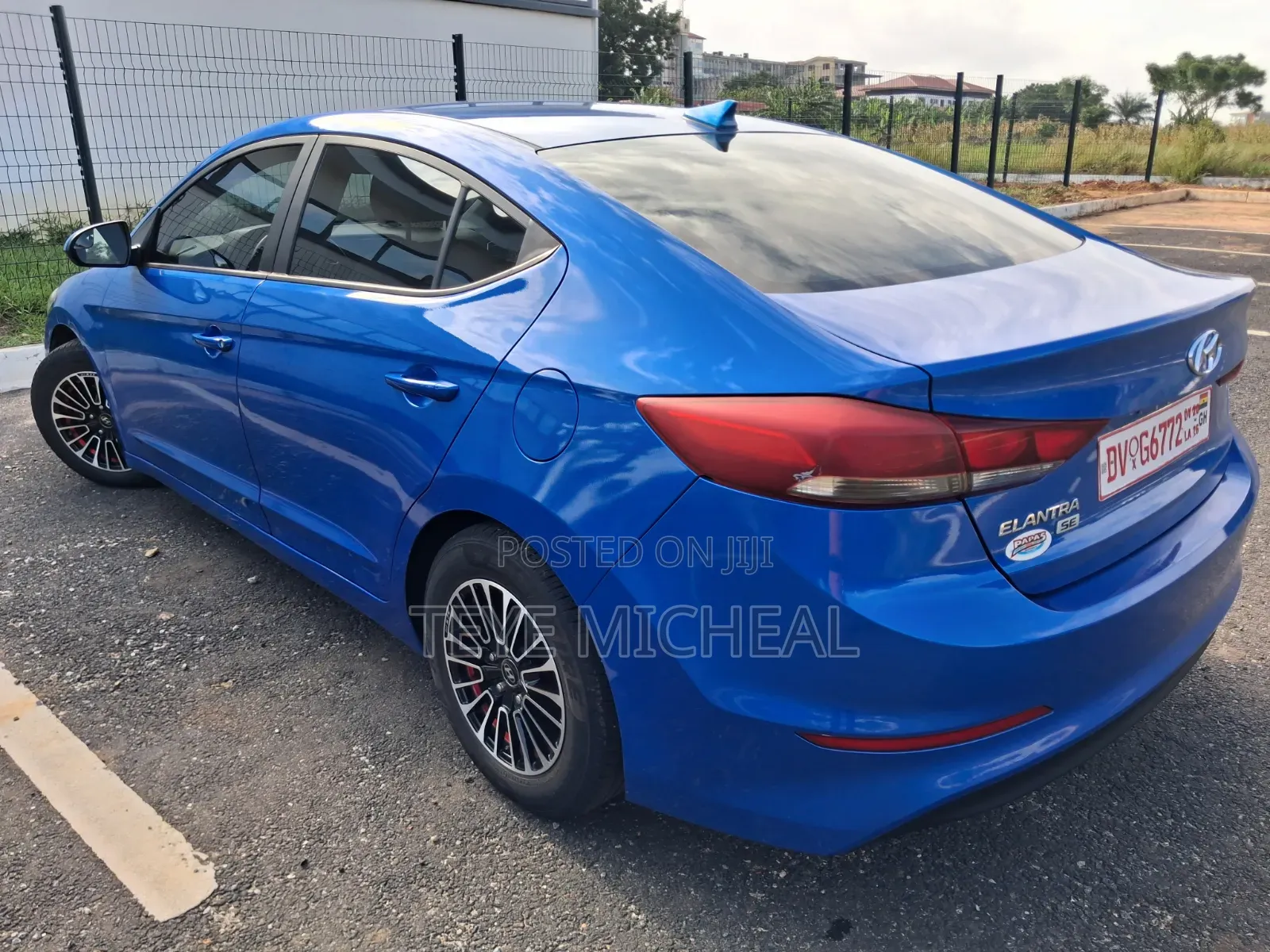 Hyundai Elantra 2017 Blue