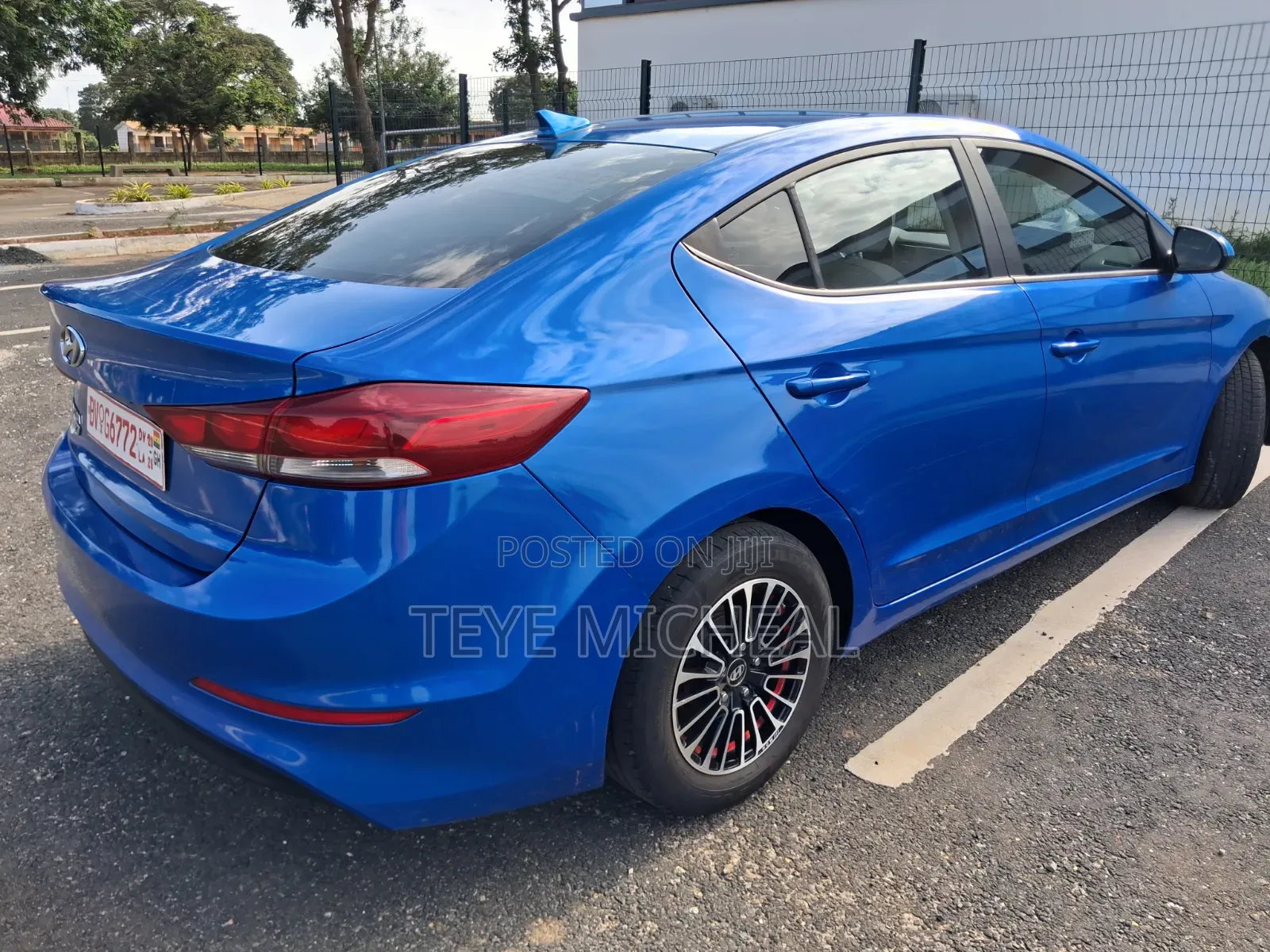 Hyundai Elantra 2017 Blue