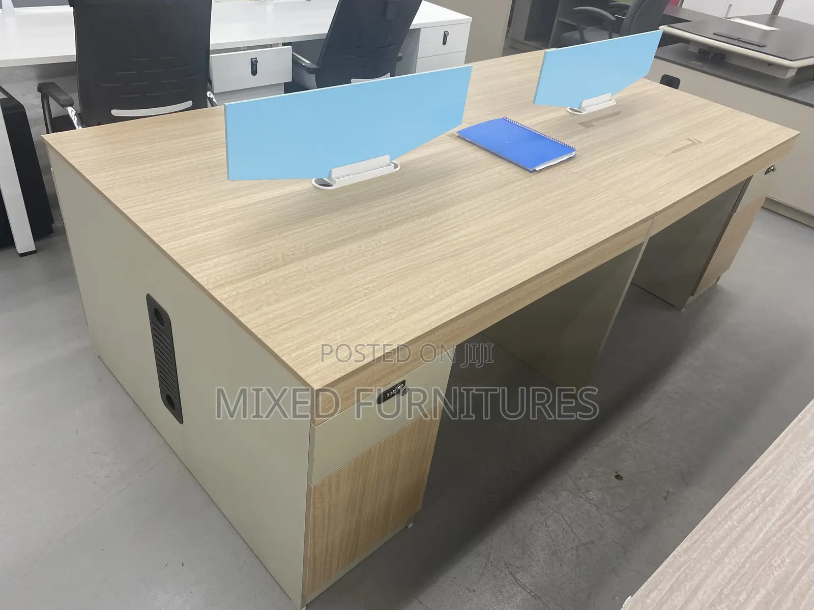 Wooden Office Work Station 4 Seater