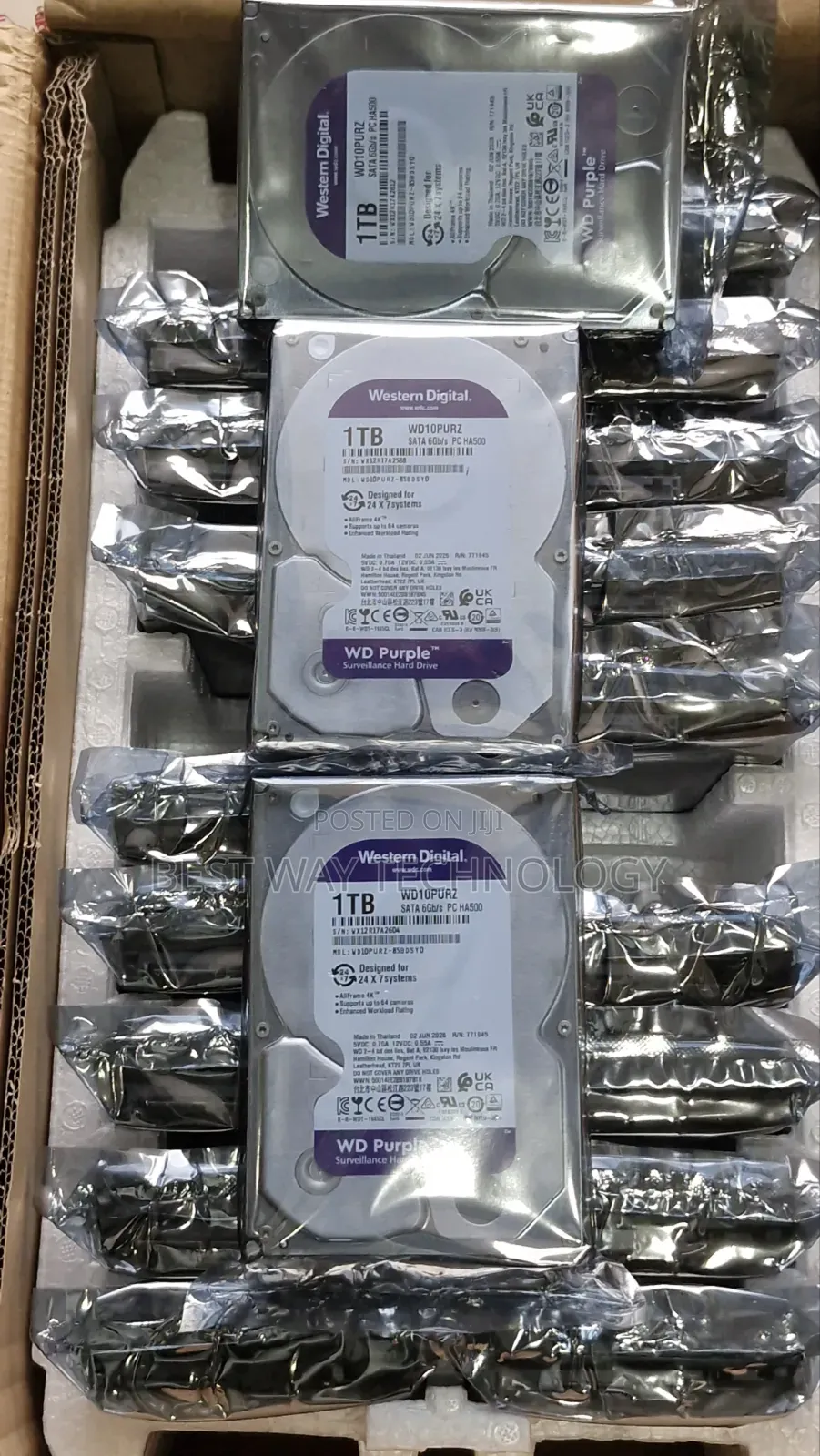 1tb Hard Drive WD Purple