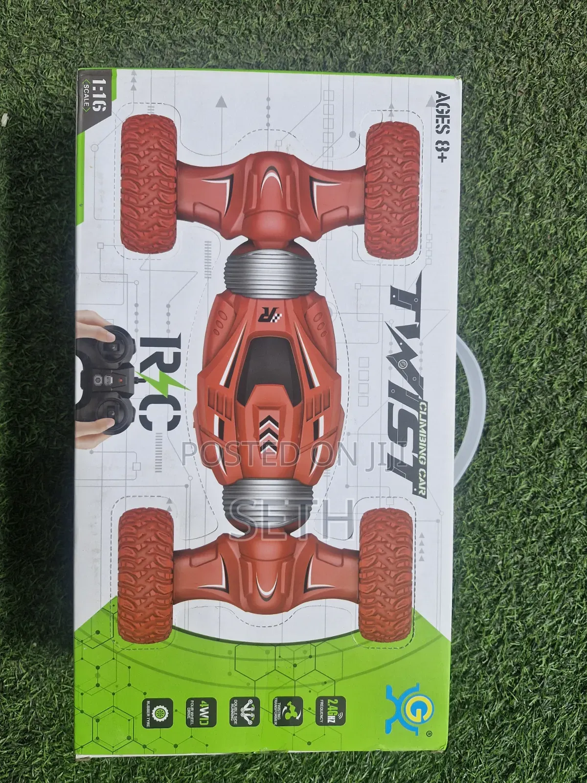 Twist Climbing Remote Controlled Car RC Stunt Truck
