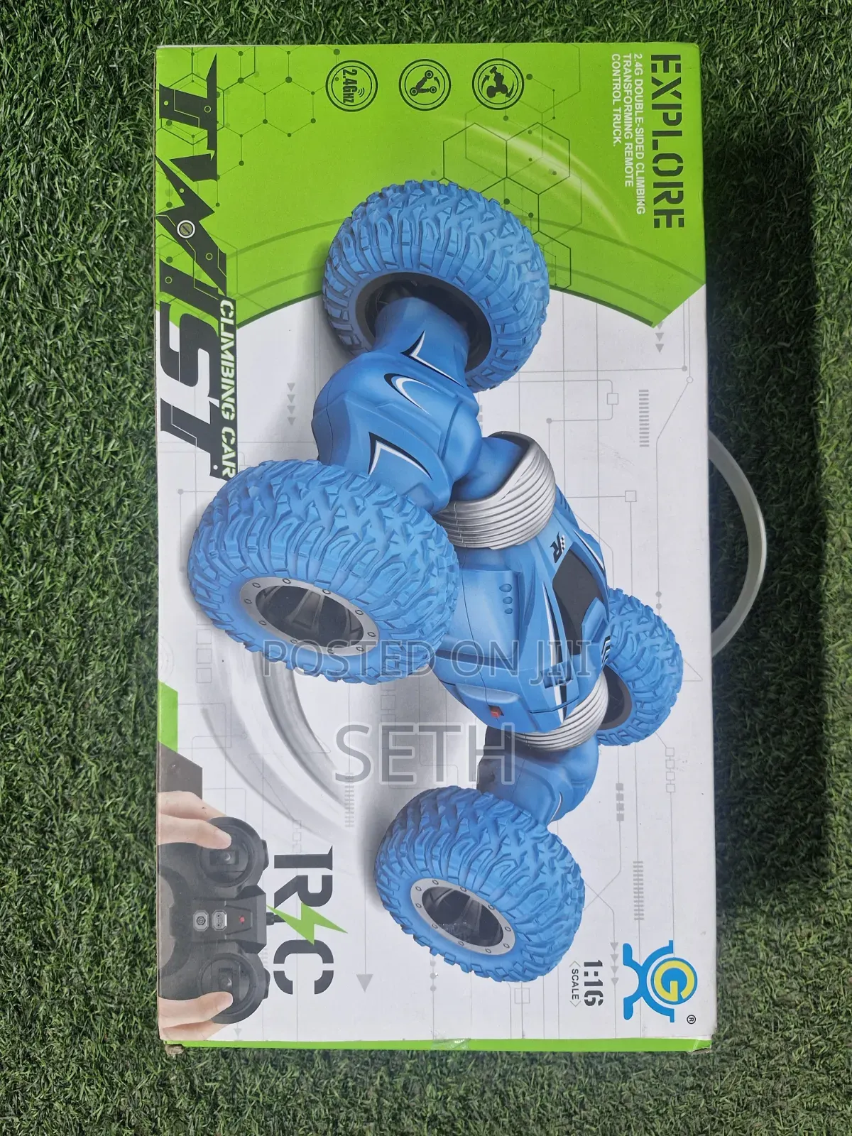Twist Climbing Remote Controlled Car RC Stunt Truck
