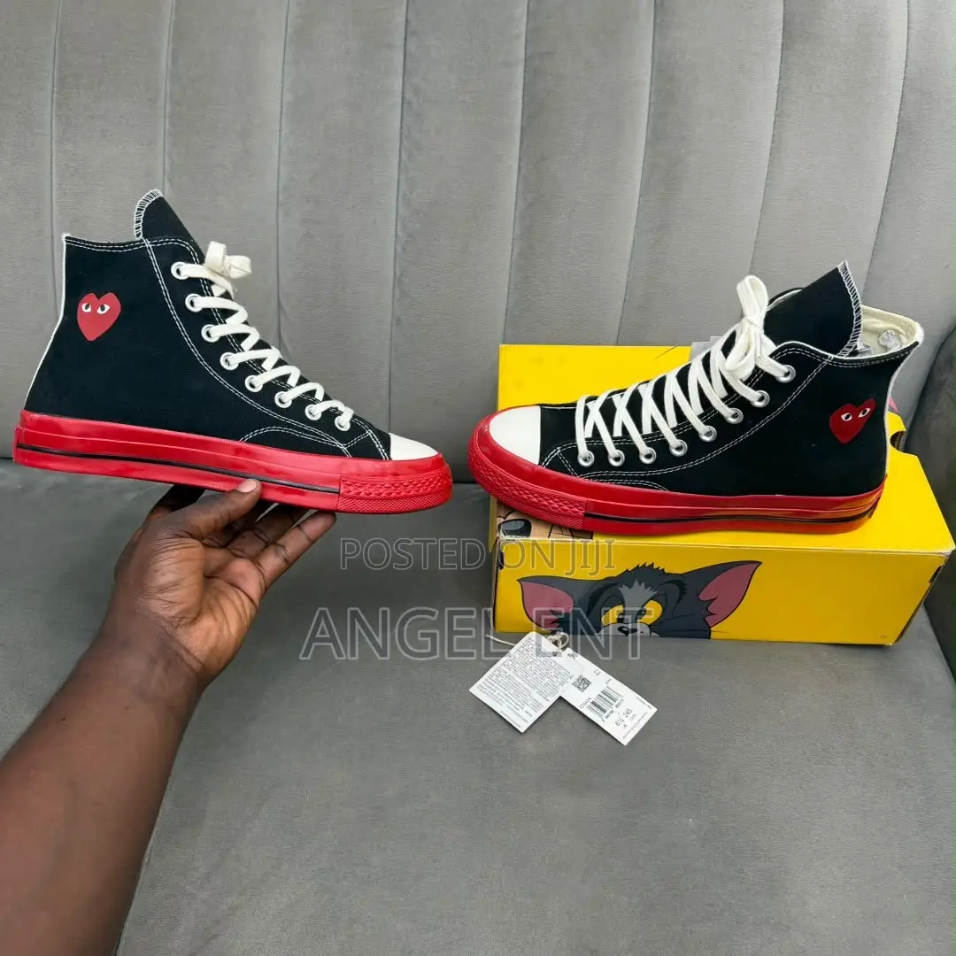 Converse X Comme Des Garçons PLAY Chuck Taylor 70 Low High(Adum Ksi)
