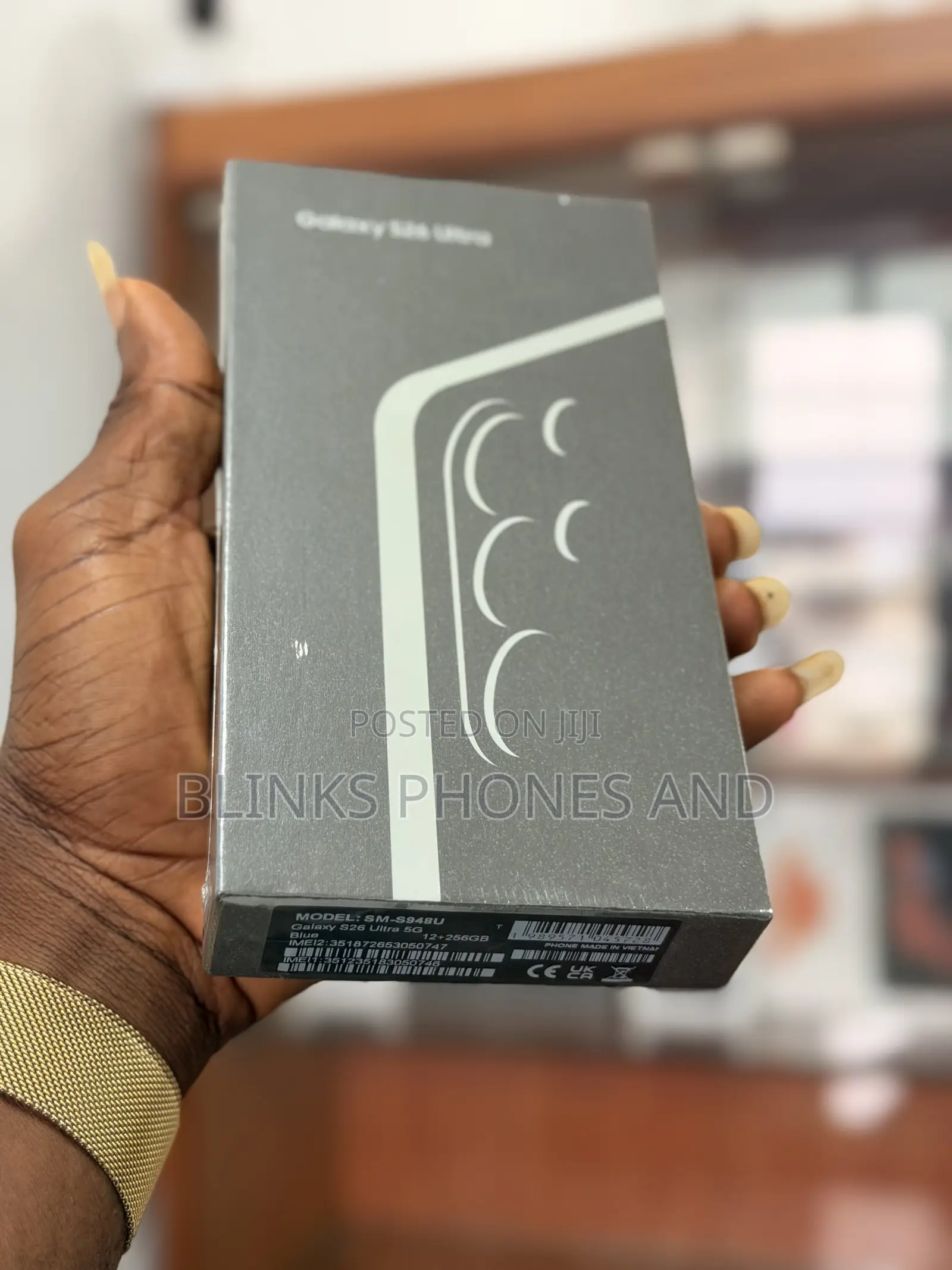 New Samsung Galaxy S26 Ultra 5G 256 GB Blue