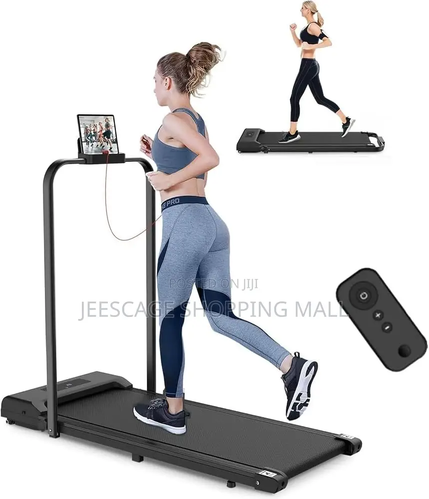 -In-1 Foldable Under Desk Walking Pad Treadmill With LED Display