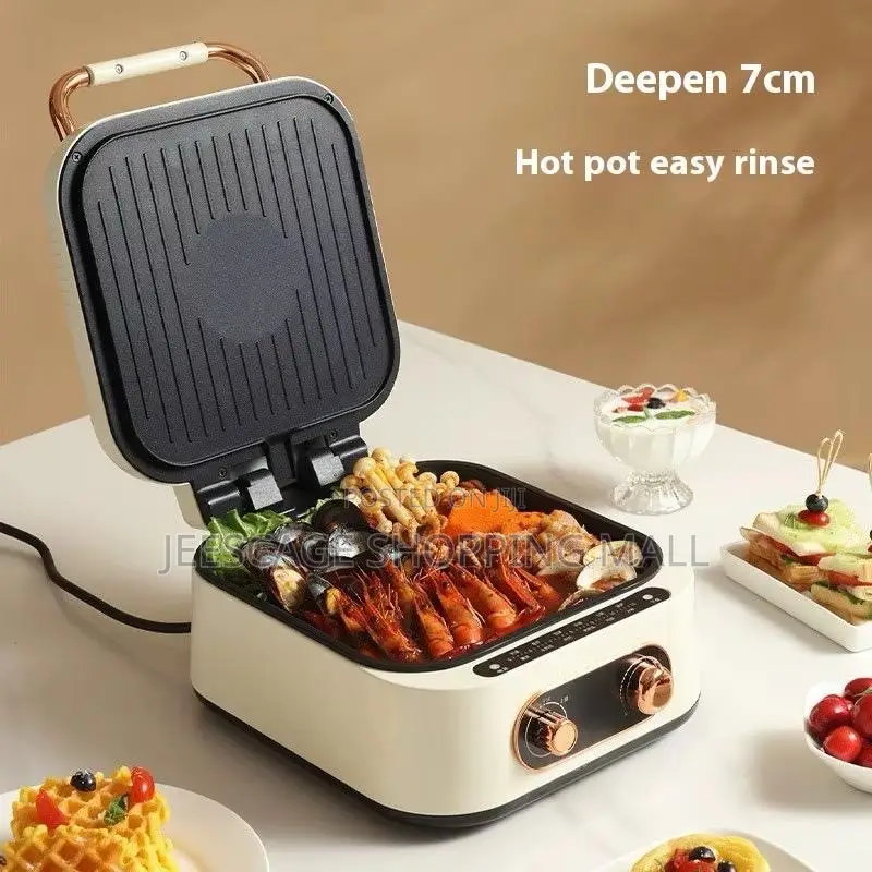 2-in-1 Electric Hot Pot Grill