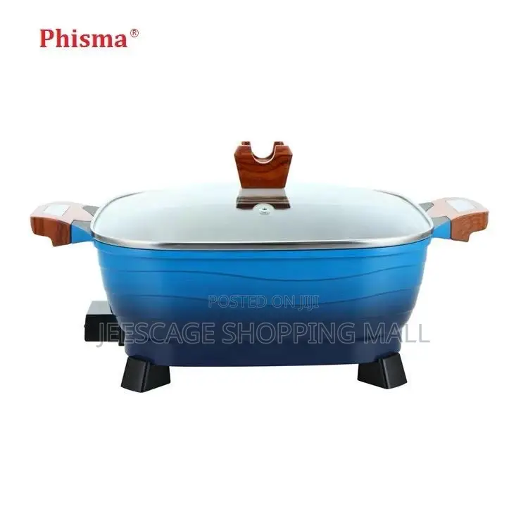 Phisma Electric Hot Pot Multi-Cooker With Glass Lid