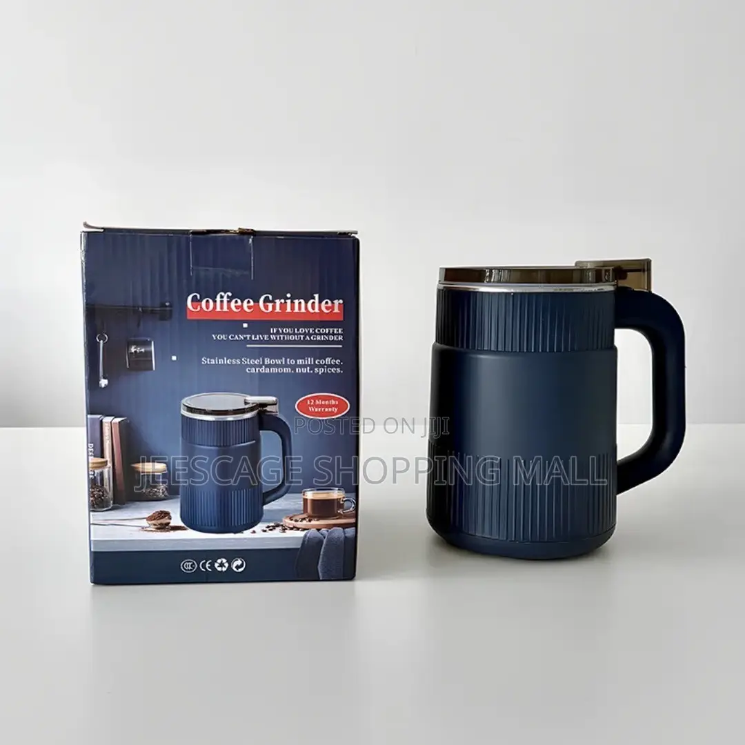 Electric Coffee and Spice Grinder With Stainless Steel Bowl