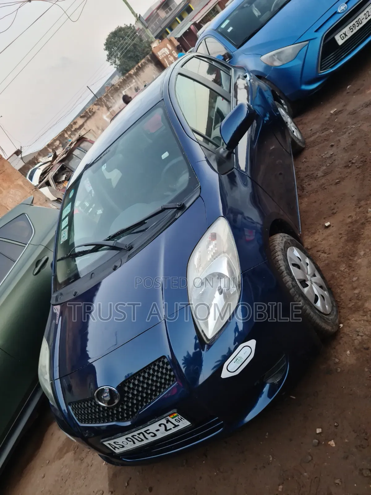 Toyota Vitz 1.3 FWD 5dr 2008 Blue