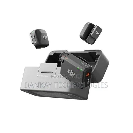 DJI Mic Mini Combo (2 TX + 1 RX + Charging Case), Wireless Lapel Mic