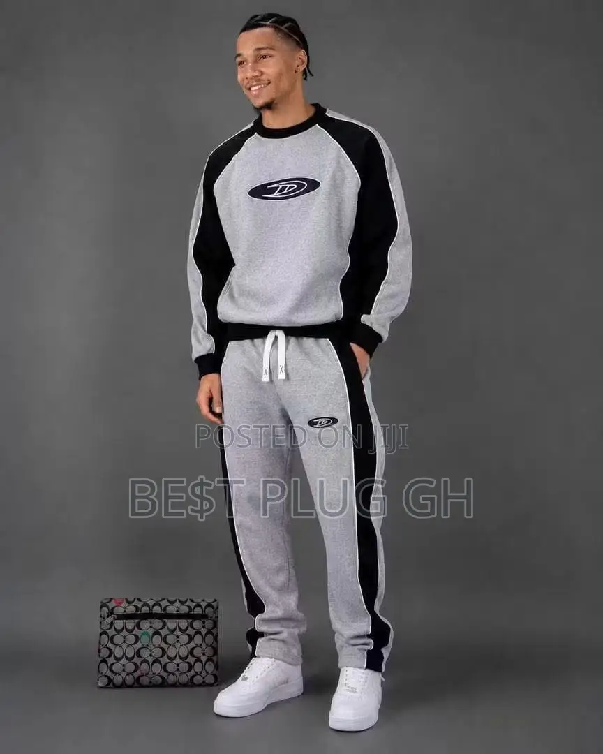 Diesel-Inspired 2-Piece Tracksuit Set