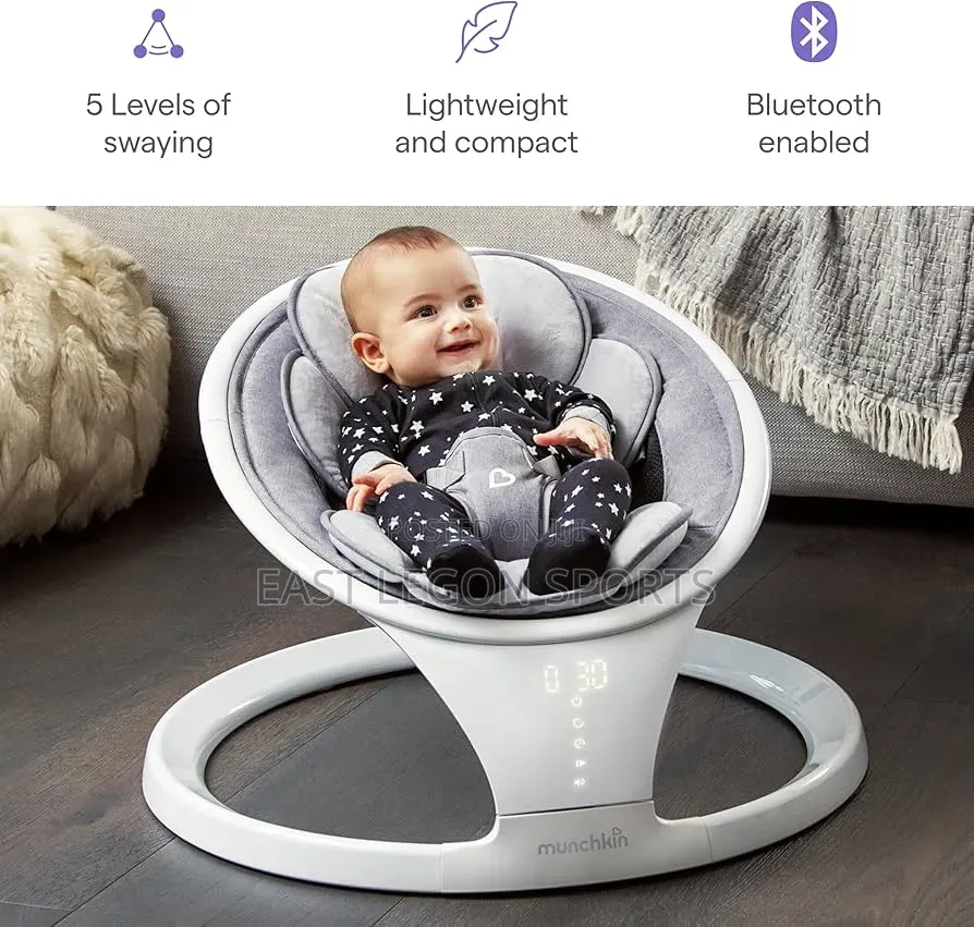 Smart Baby Electric Swing Chair Rocker Sleep Munchkin