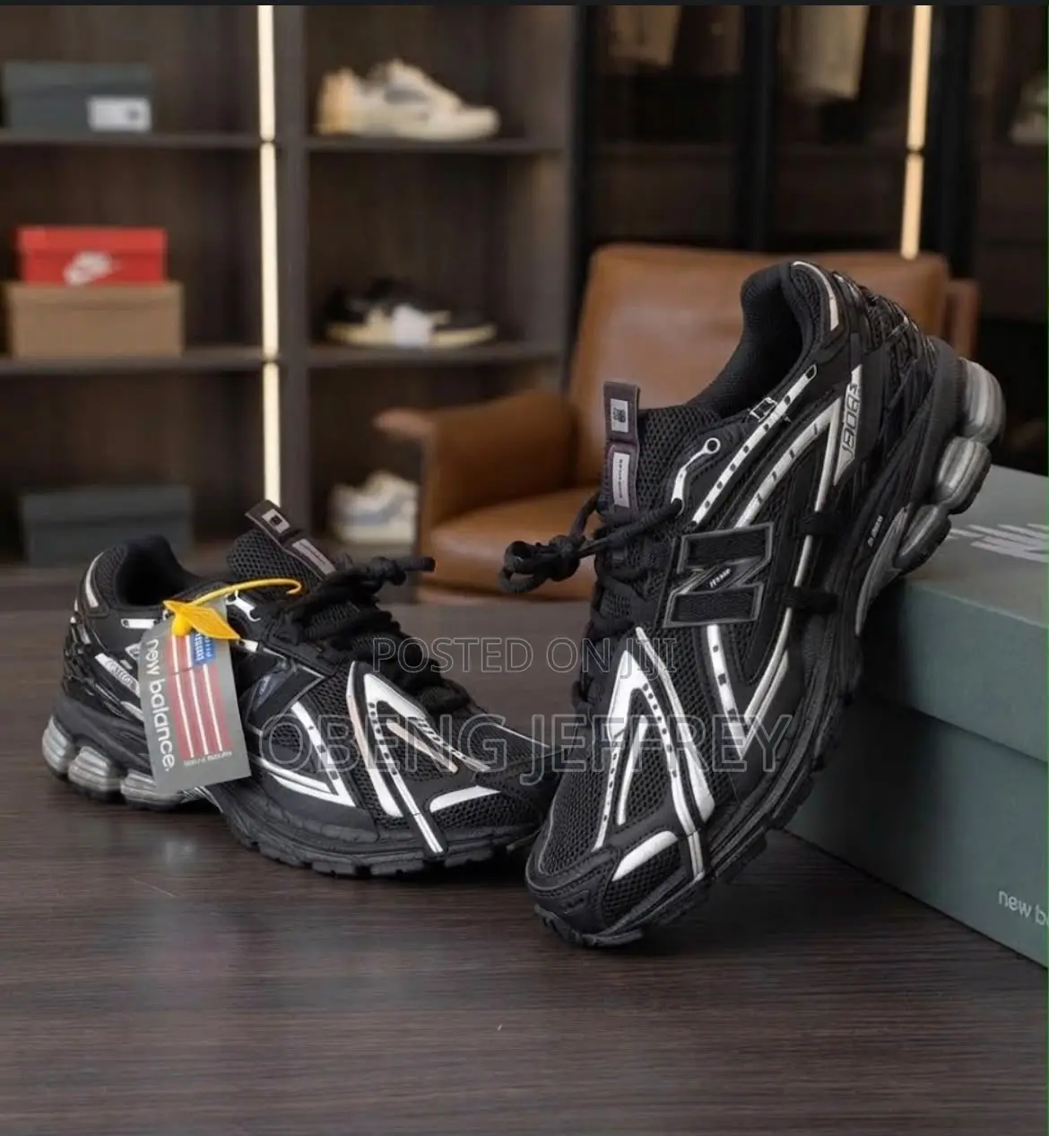 Original New Balance 1906A Black/Silver