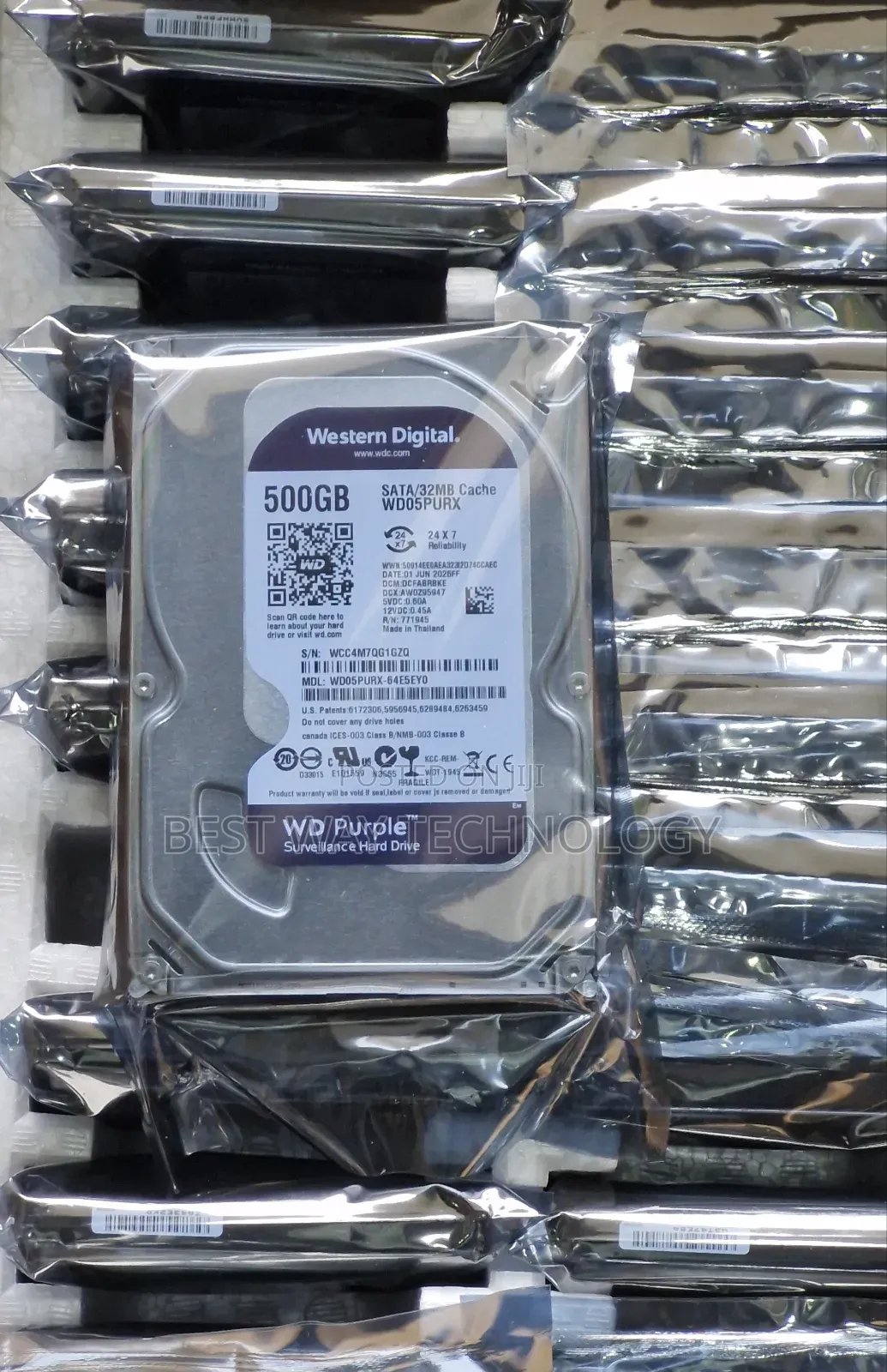 500GB Hard Drive WD