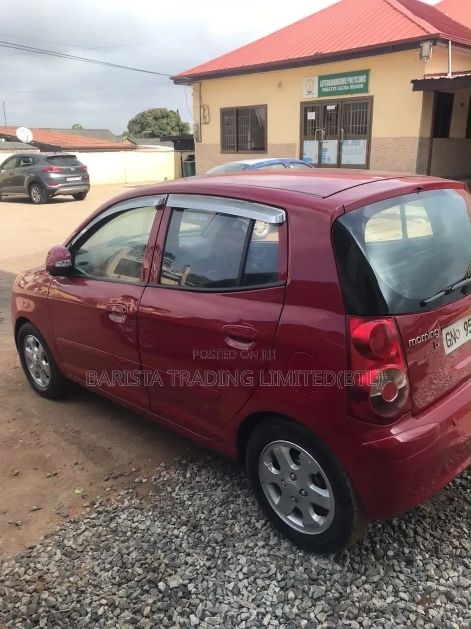 Kia Morning 2010 Red