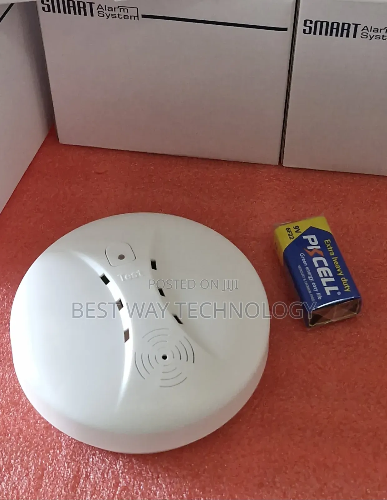 Smoke Detector With Battery