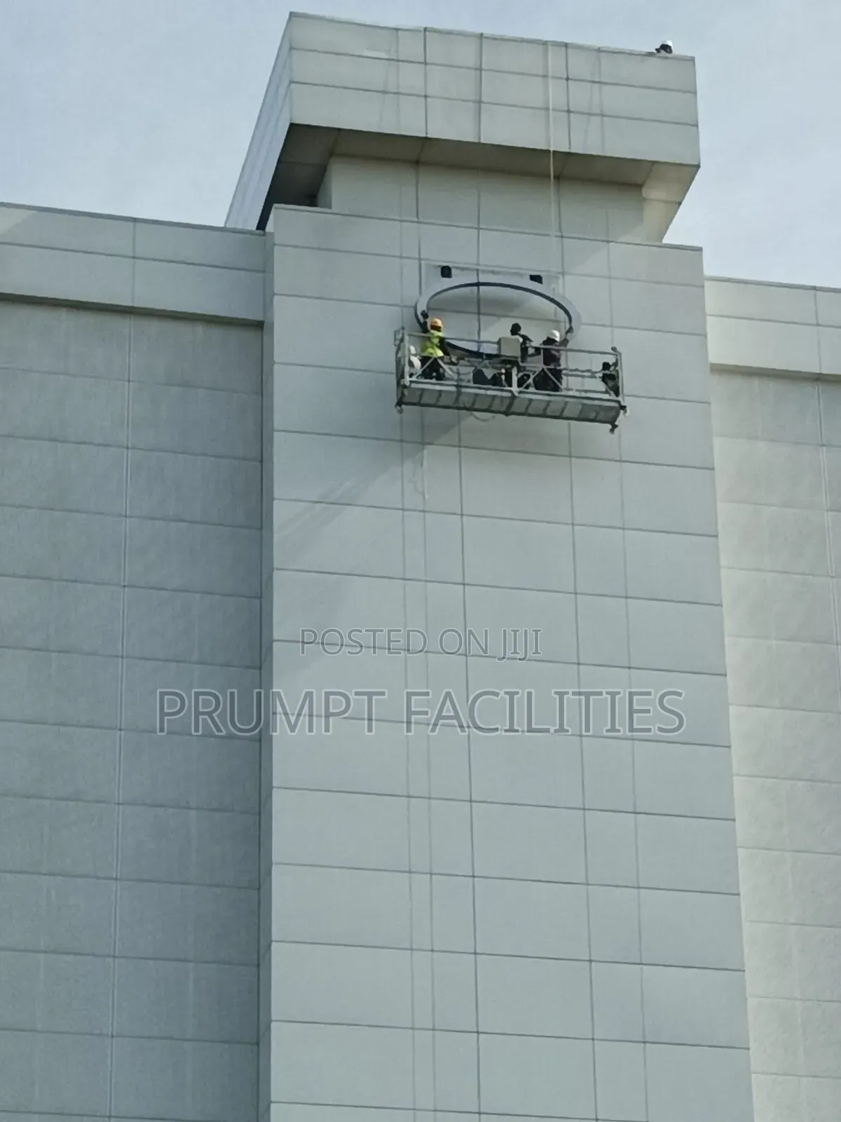 Suspended Platform for Construction