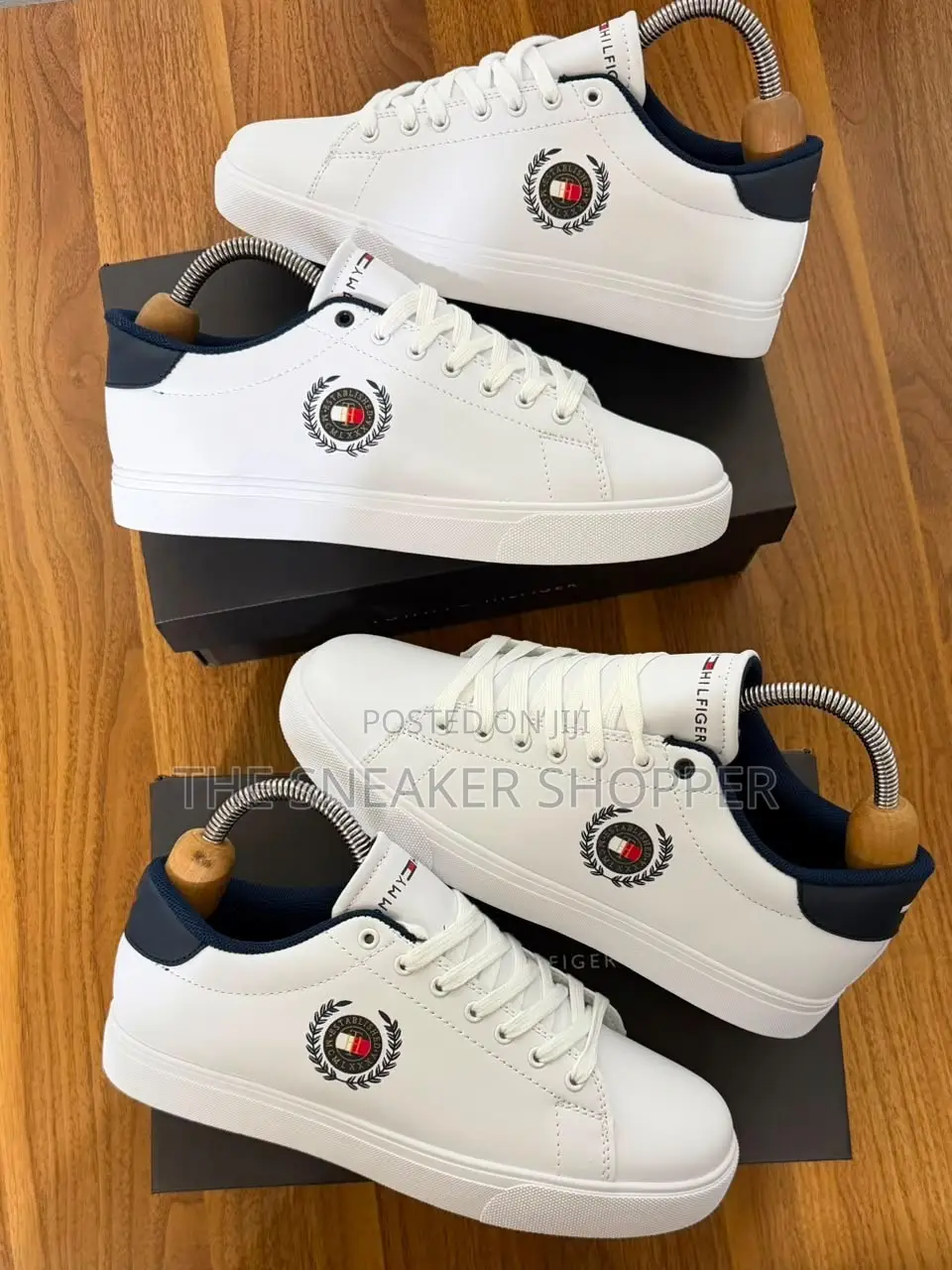 Tommy Hilfiger TH Crest Court Low Top - White