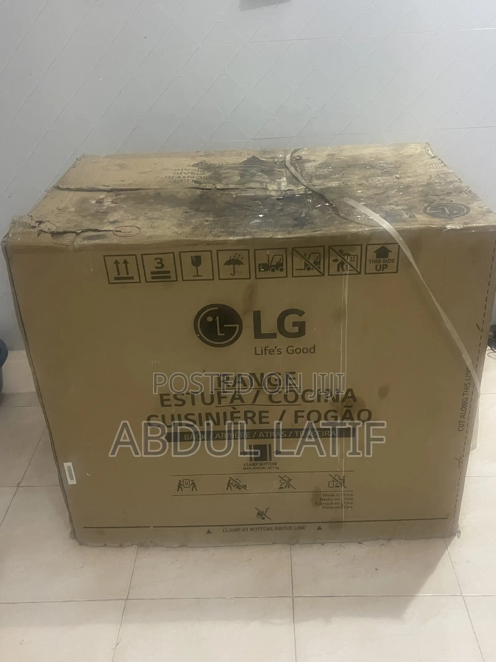 LG Fa415rma 5 Burners Gas Cooker Sku:LG Gc Fa415rma