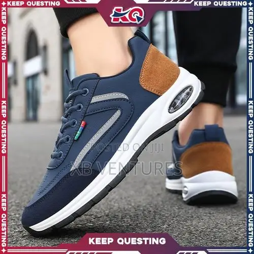 Size 40-47 Men's Air Cushion Sneakers Blue
