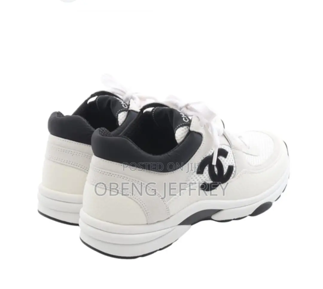 Original Chanel Mesh/Calfskin White