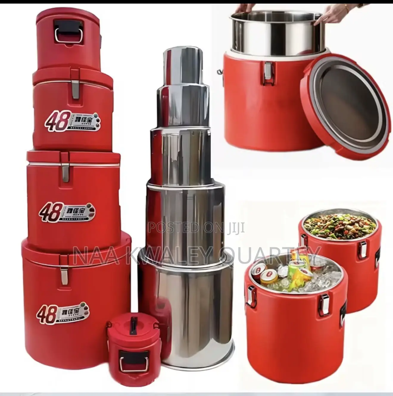 5pcs Insulated Food Warmers
