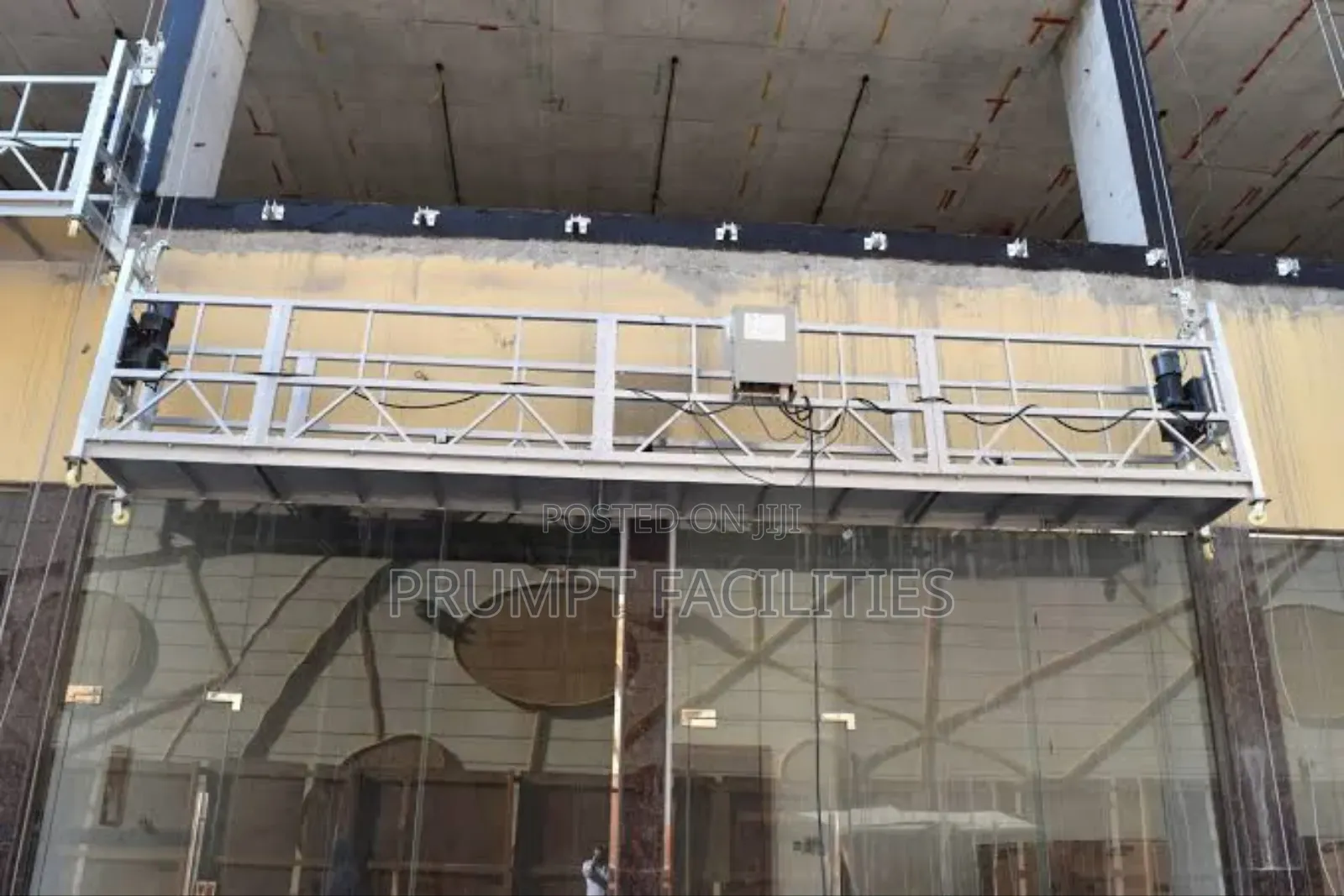 Suspended Platform for Painting.