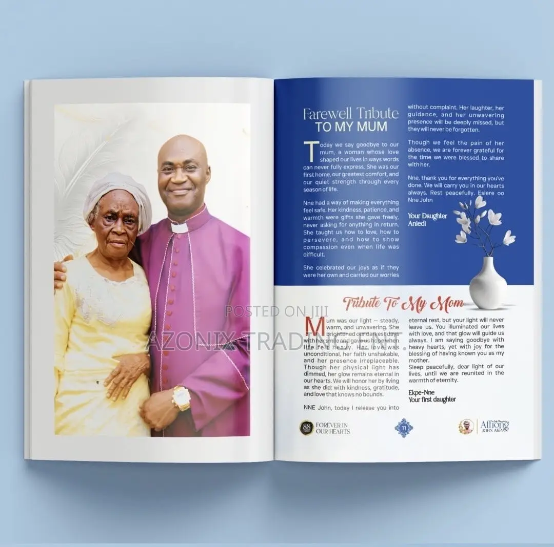 Funeral Books and Brochures Printing