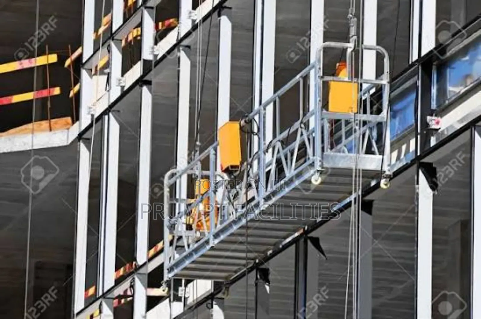 Suspended Platform for Alucubond Works