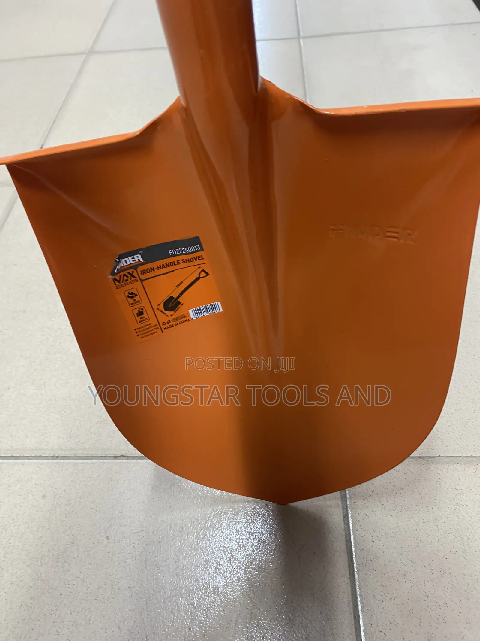 Brand New Heavy Duty All-Metal Round Digging Shovel (Unbreakable)