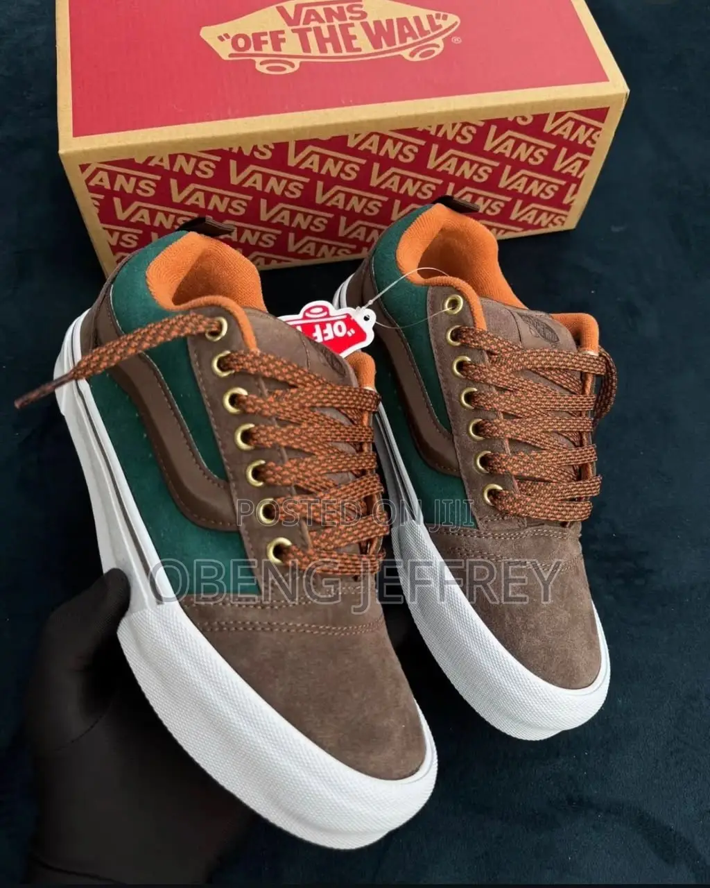 Original Vans Knu Skool Brown/Green