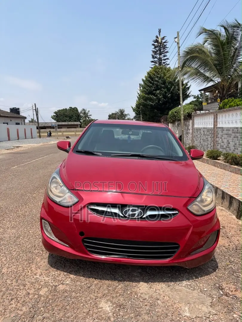 Hyundai Accent 2014 Red