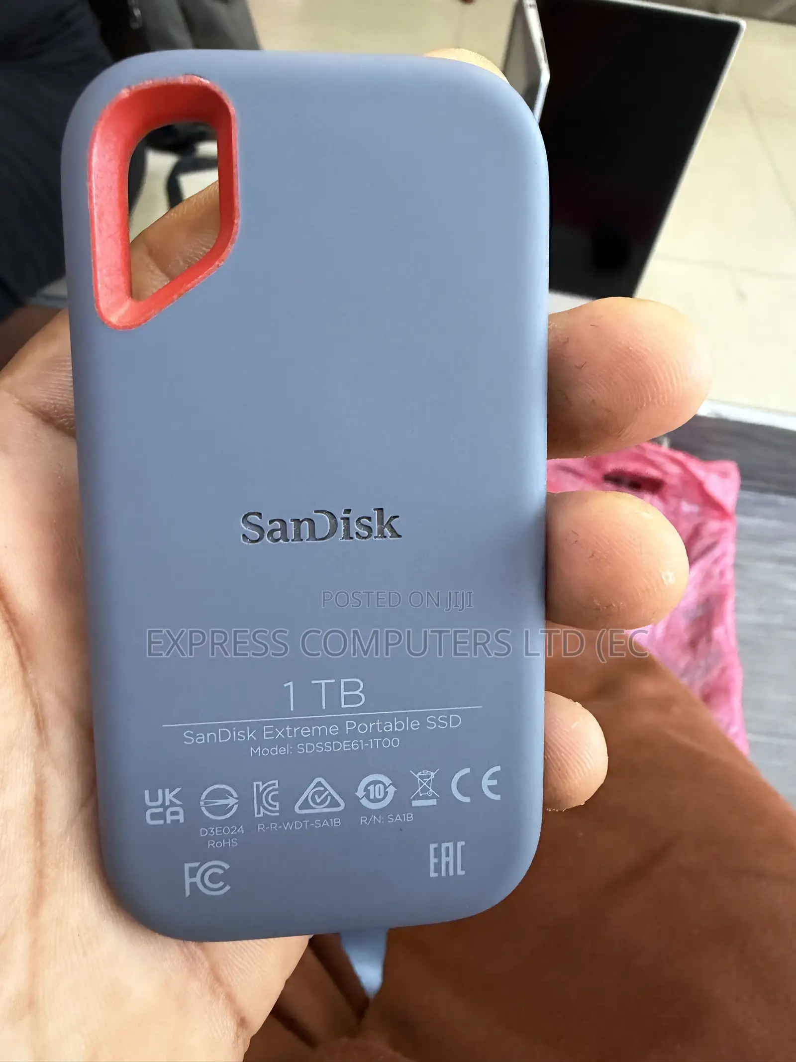 Sandisk Extreme Portable 1TB External SSD Original SPEED 1050 MB/s