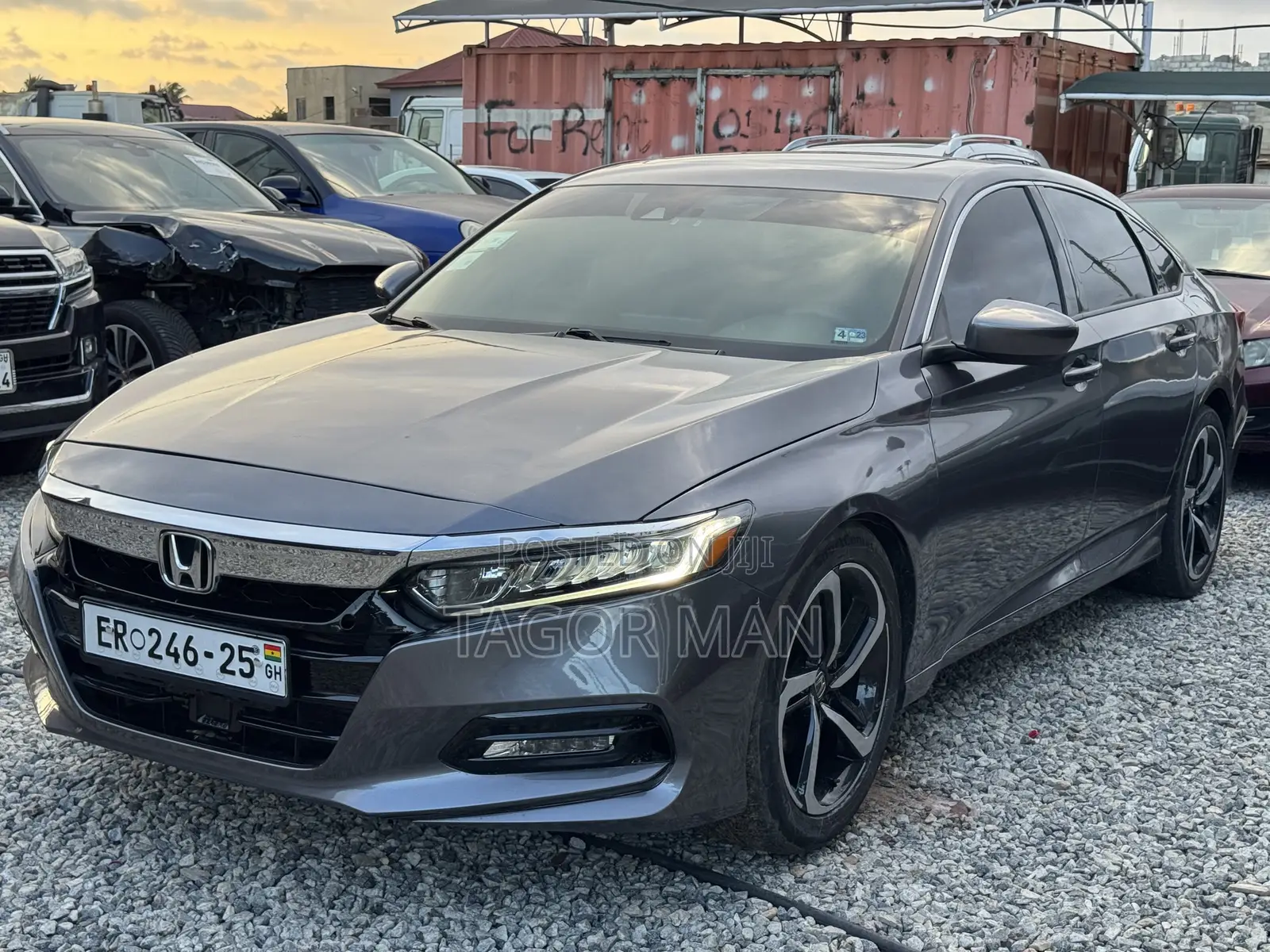 Honda Accord Sport (2.0L 4cyl Turbo 6M) 2019 Gray