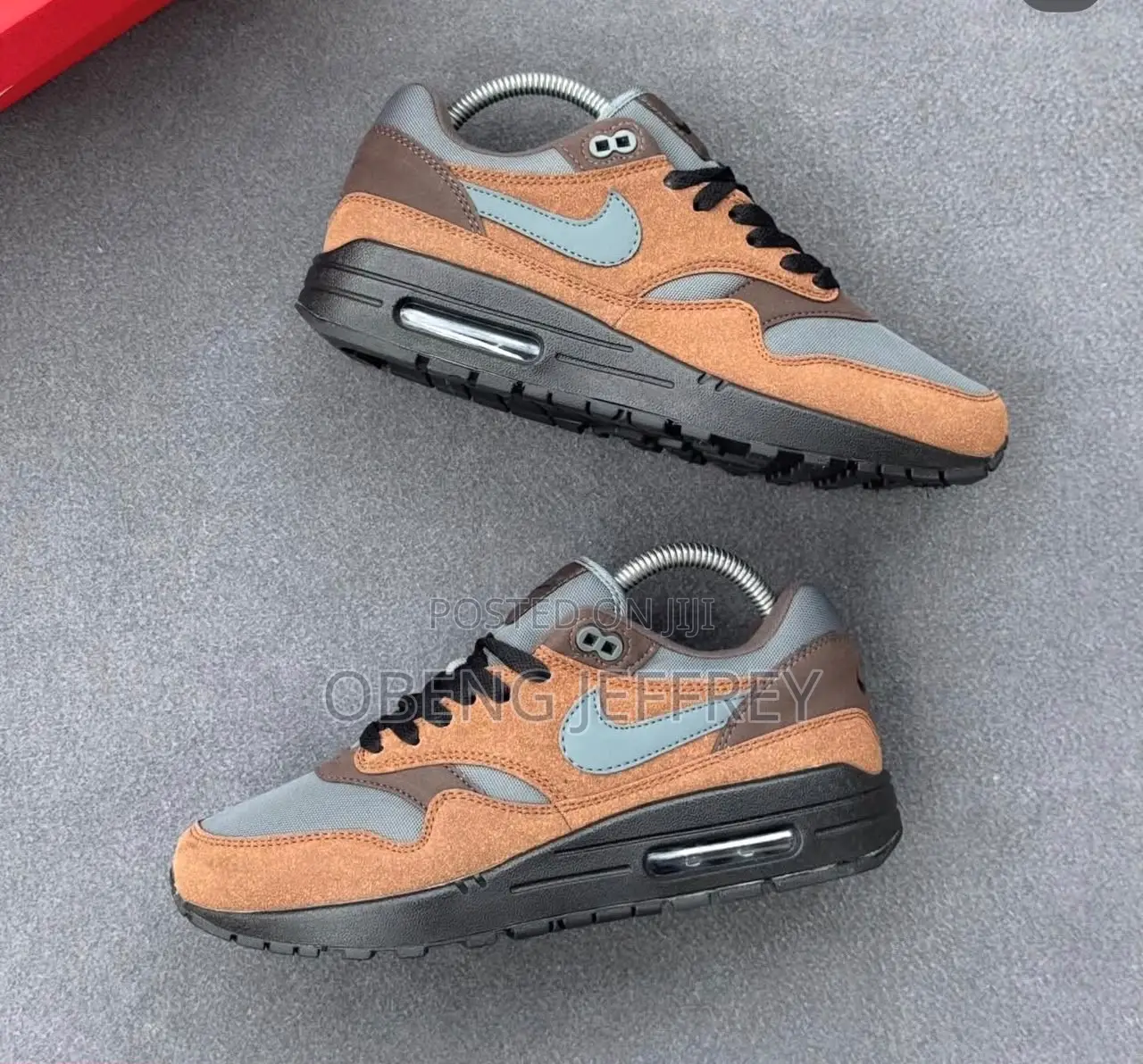 Original Nike Airmax 1 Beef N Broccoli Brown