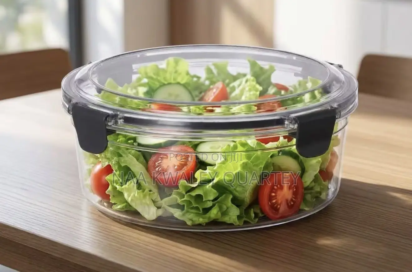 4pcs Acrylic Food Storage Bowls