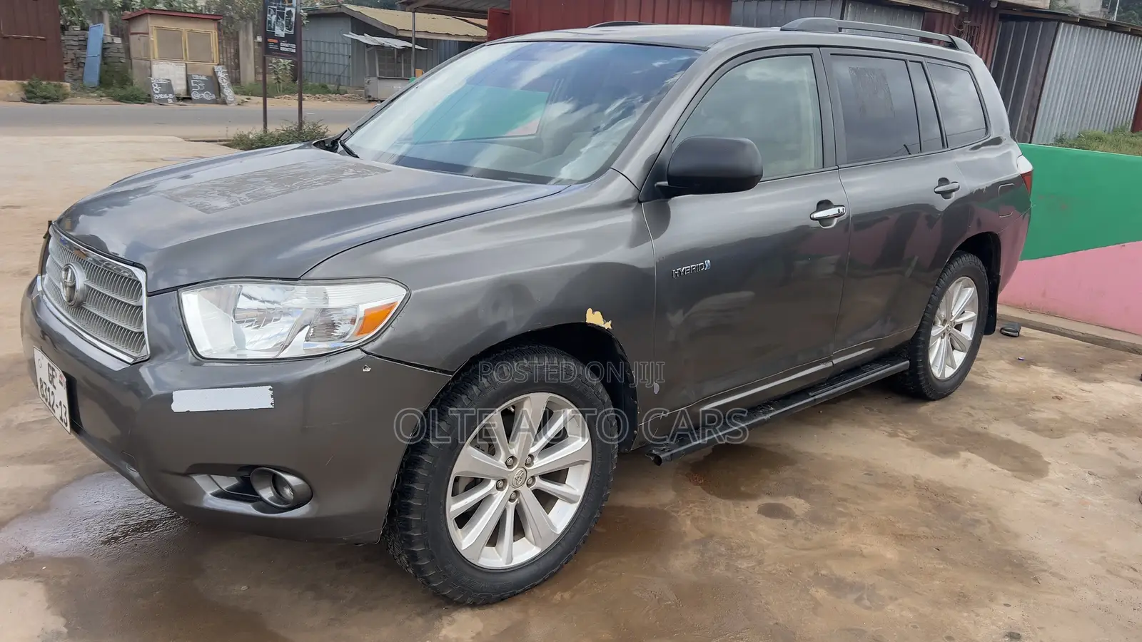 Toyota Highlander Hybrid Limited 2010 Gray