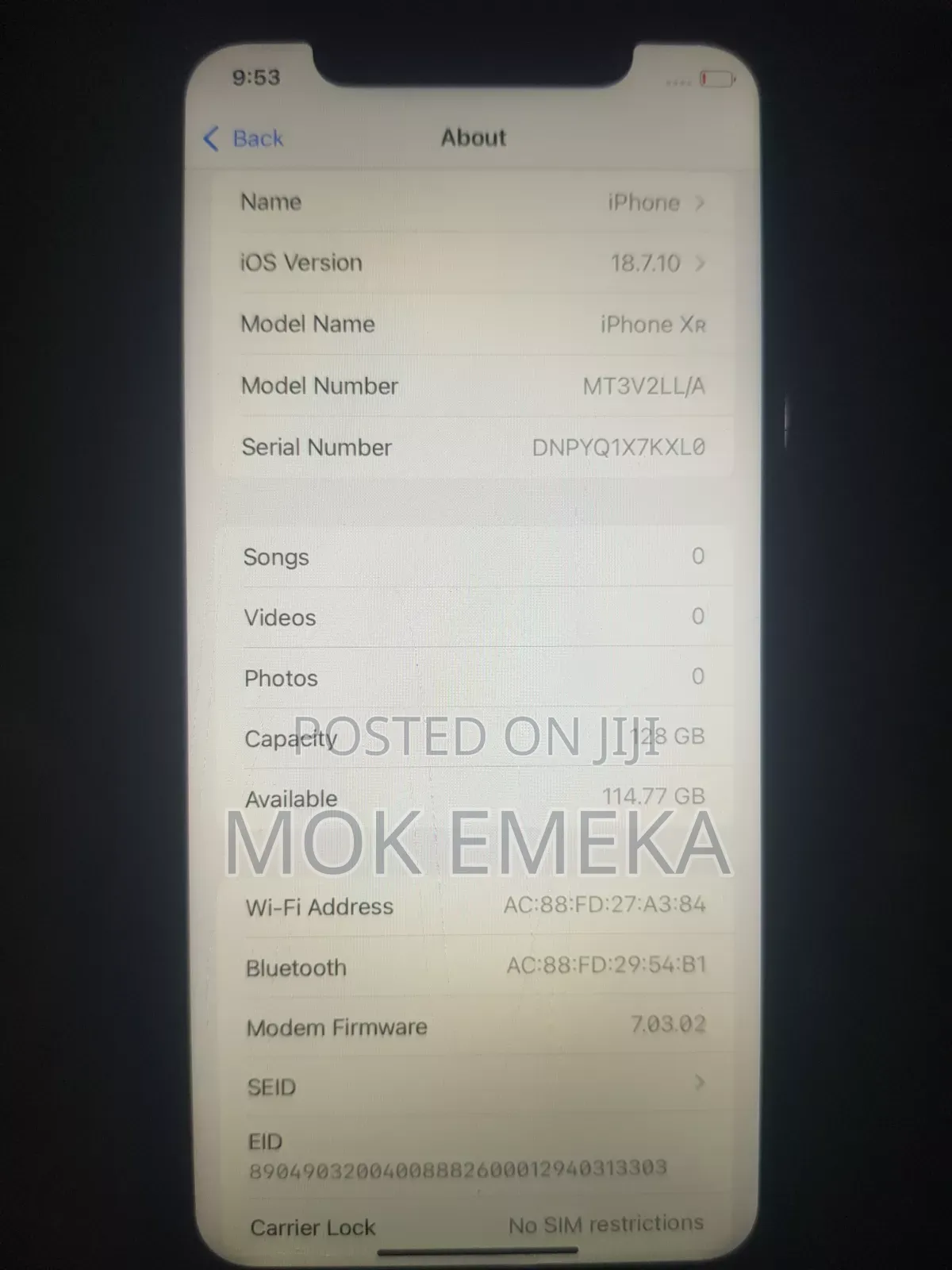 Apple iPhone XR 128 GB Red