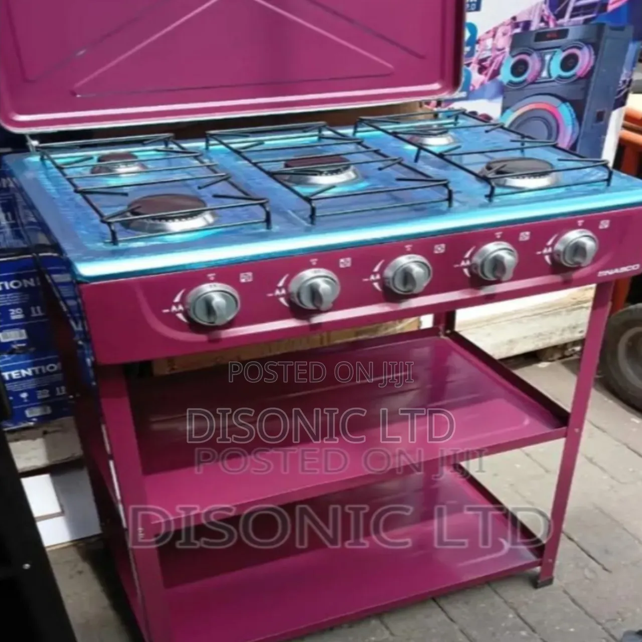 Standing 5 Burner Gass Stove
