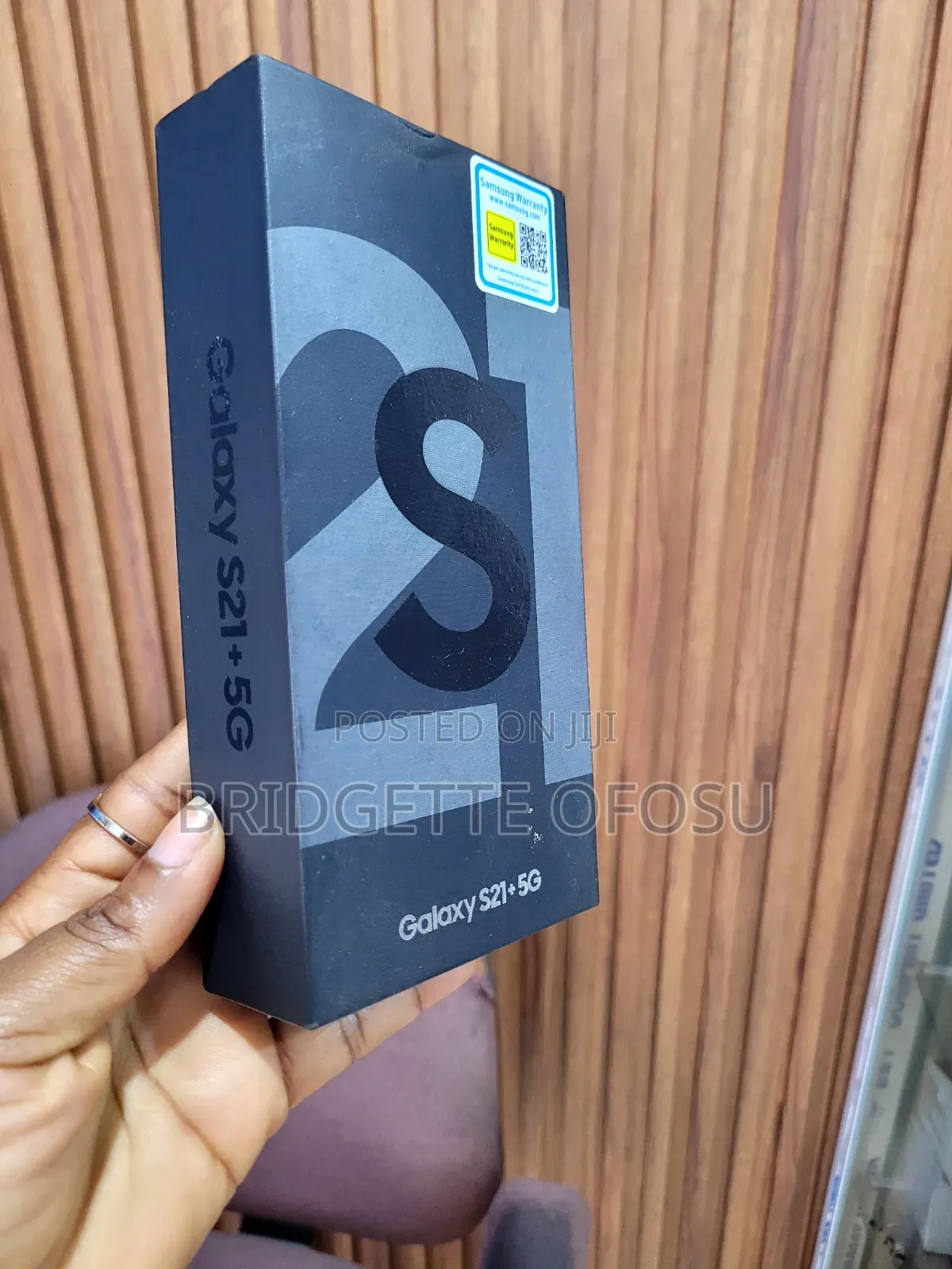 New Samsung Galaxy S21+ 5G 128 GB Black