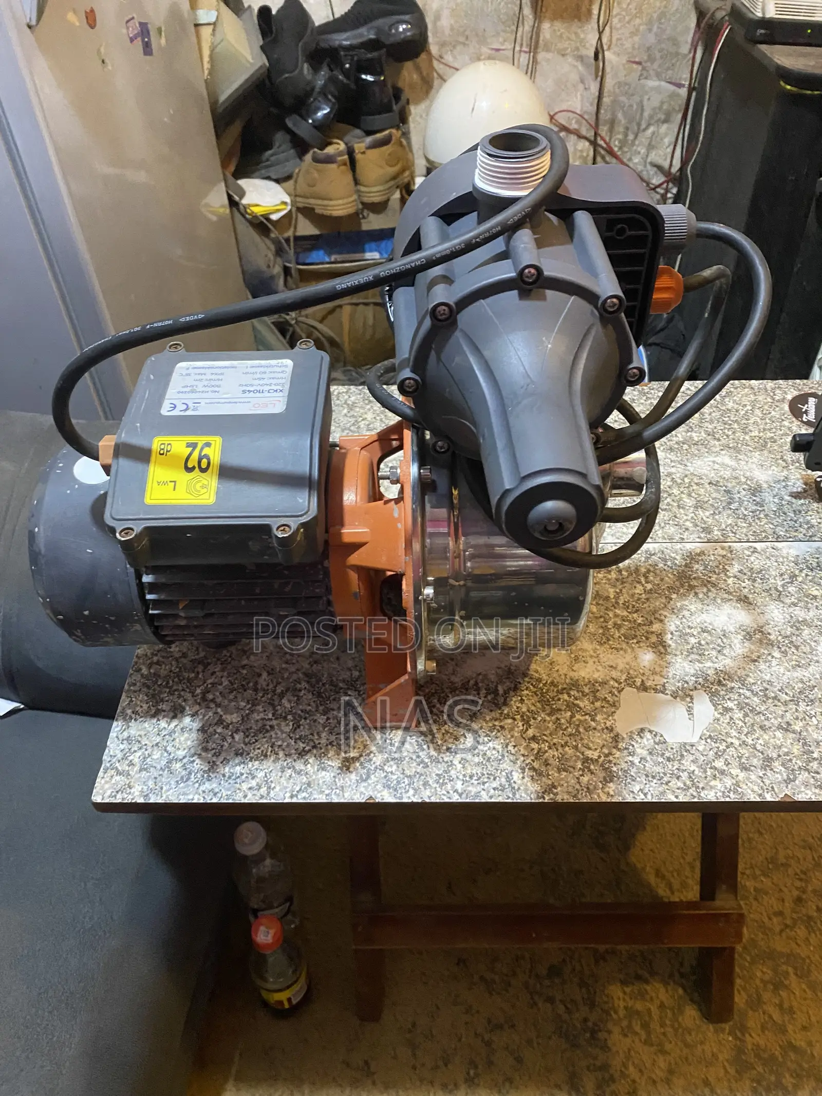 A Fairly Home Used 1.5 HP Leo Jet Pump Complete