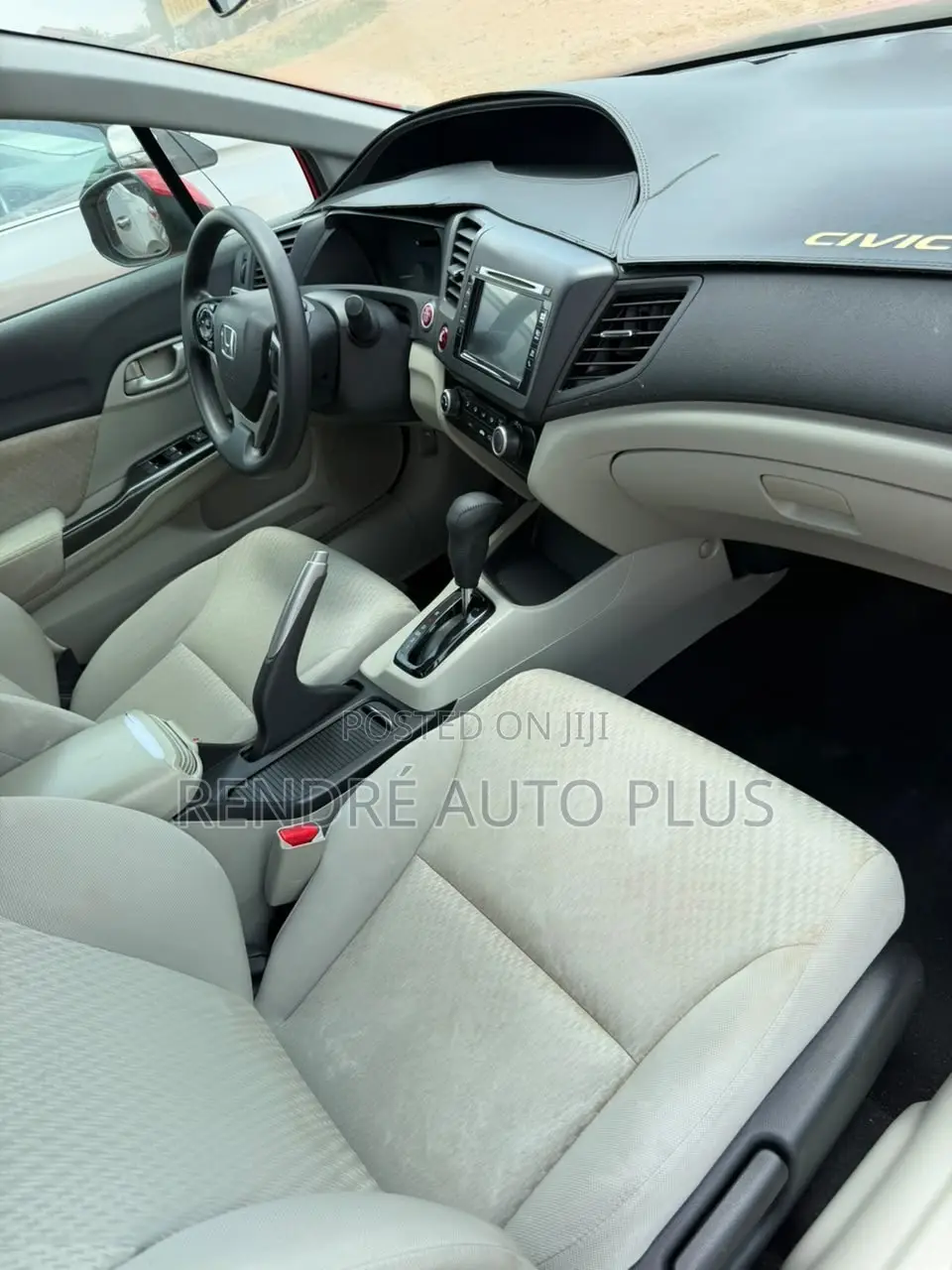 Honda Civic EX 4dr Sedan (1.8L 4cyl CVT) 2015 Red