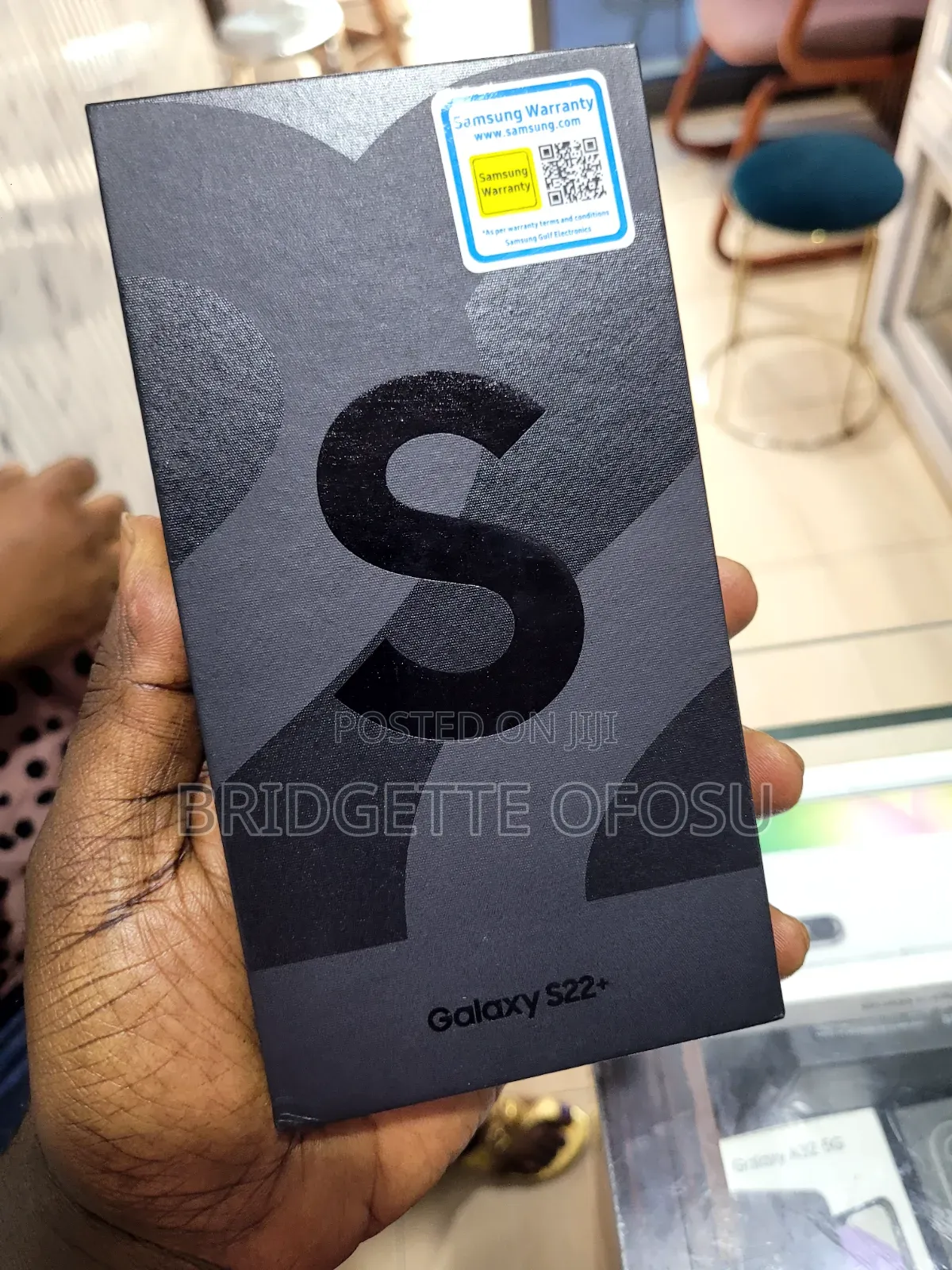 New Samsung Galaxy S22+ 5G 128 GB Black